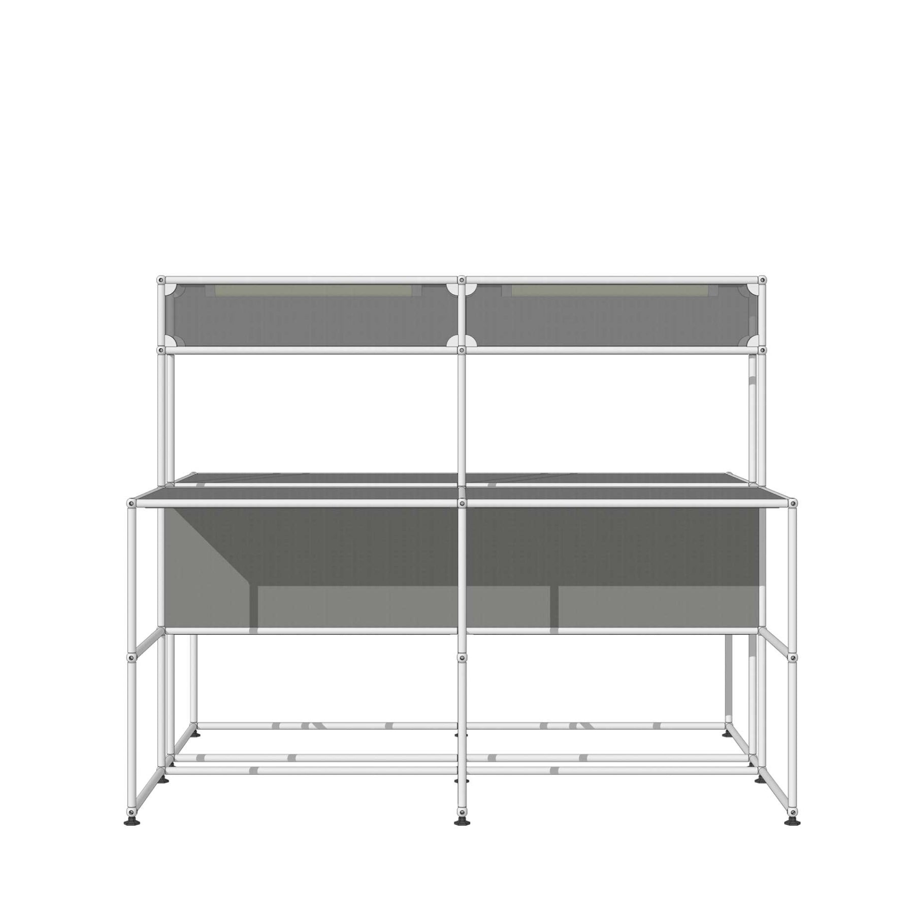 Share Desk with Reading Lamp