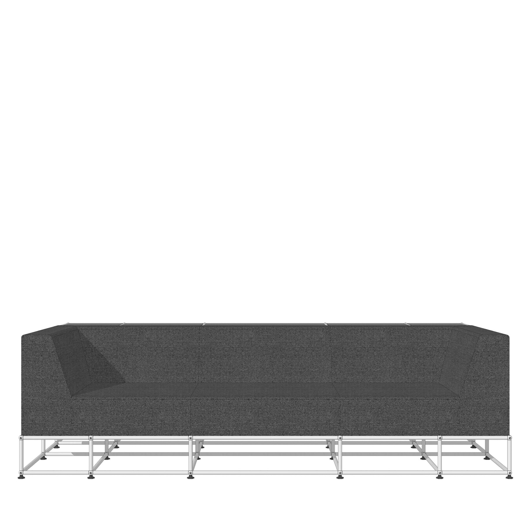 Union 2 Module Sofa with Shelving