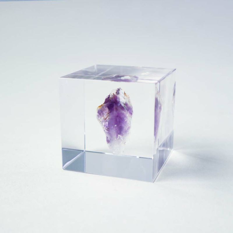 Sola Cube - Amethyst