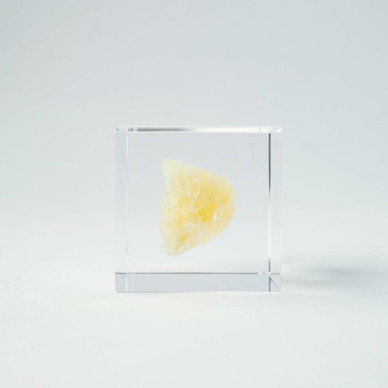 Sola Cube - Orange Calcite