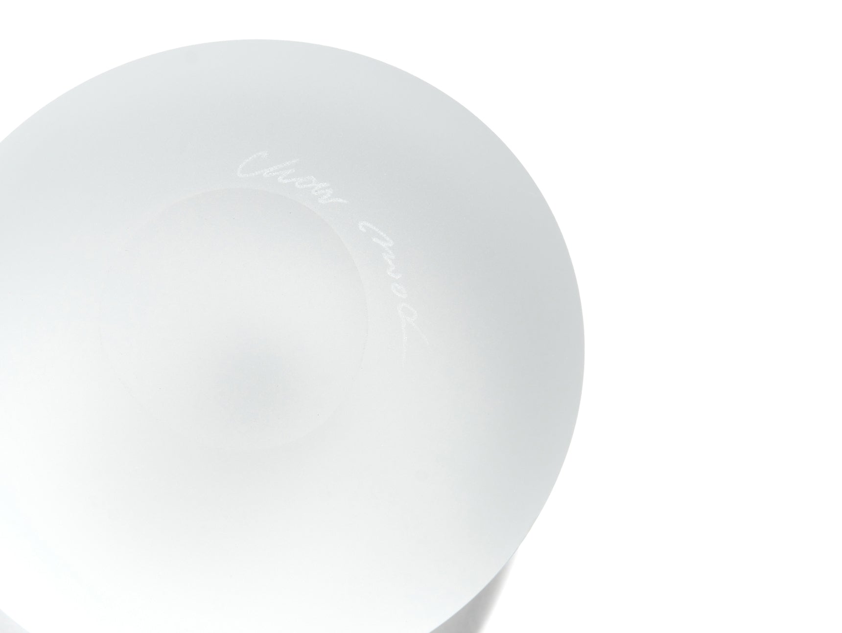 Glass Pebble Incense Holder - Matte