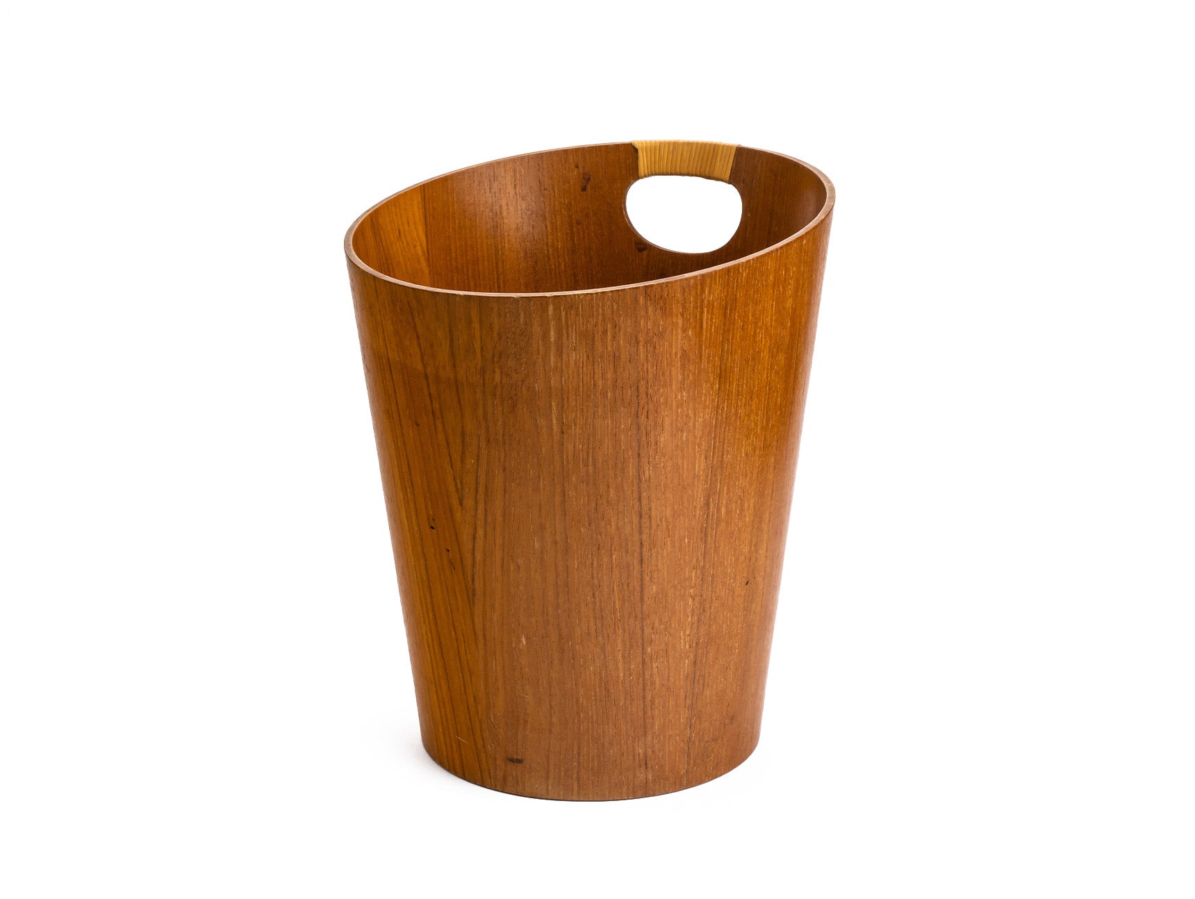 Saito Teak Bin with Rattan