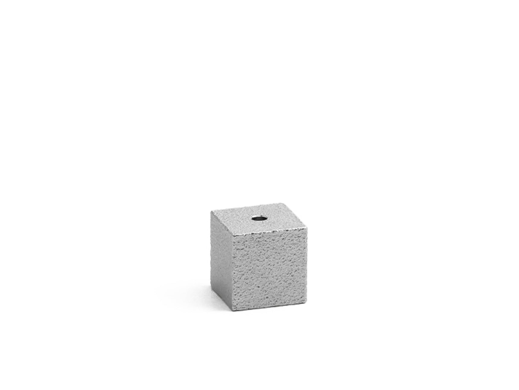 Incense Holder - Silver Cube