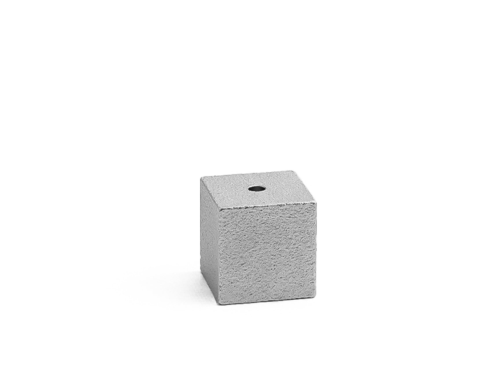 Incense Holder - Silver Cube