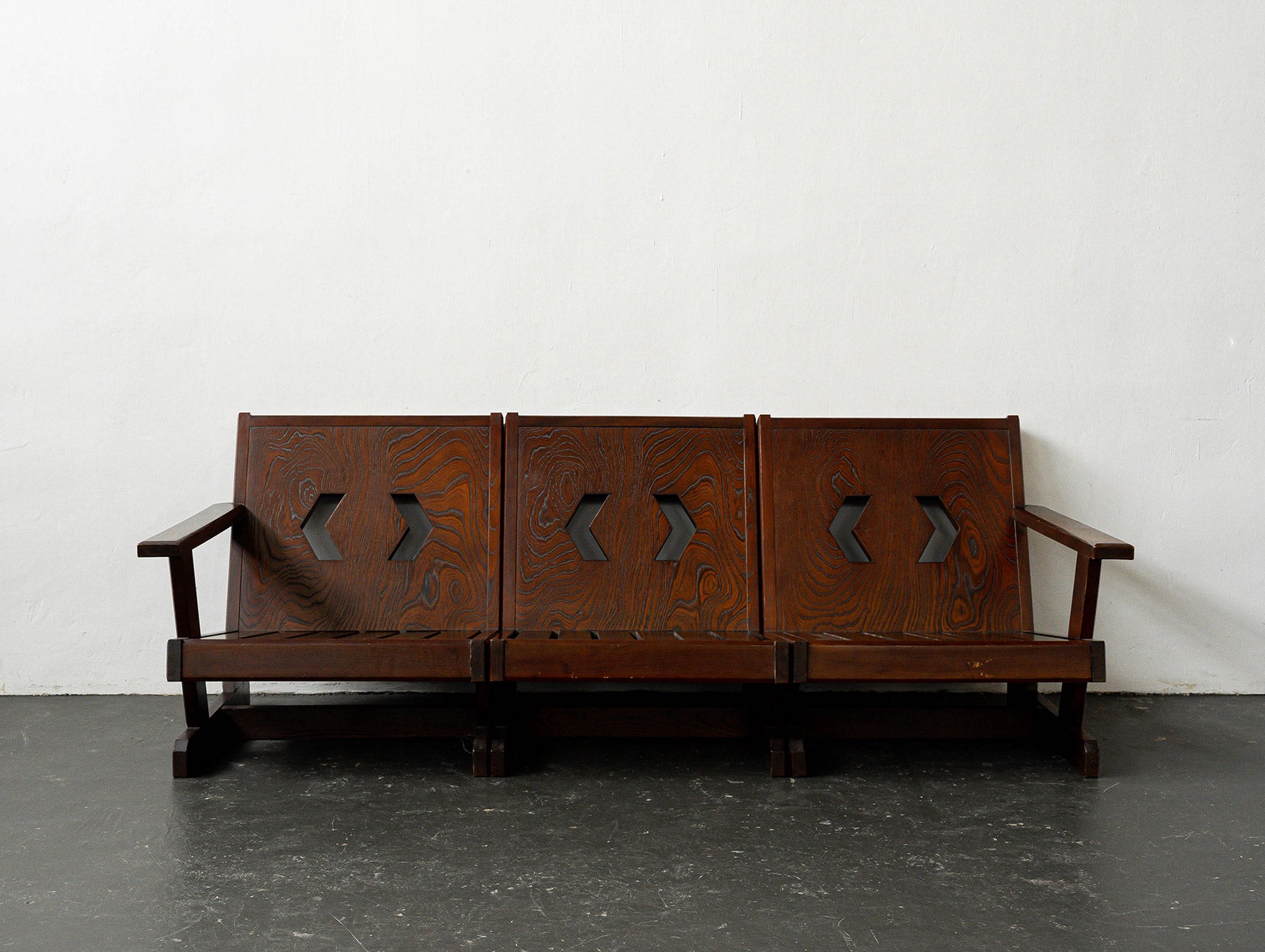 Vintage Suruga Mingei 3P Sofa