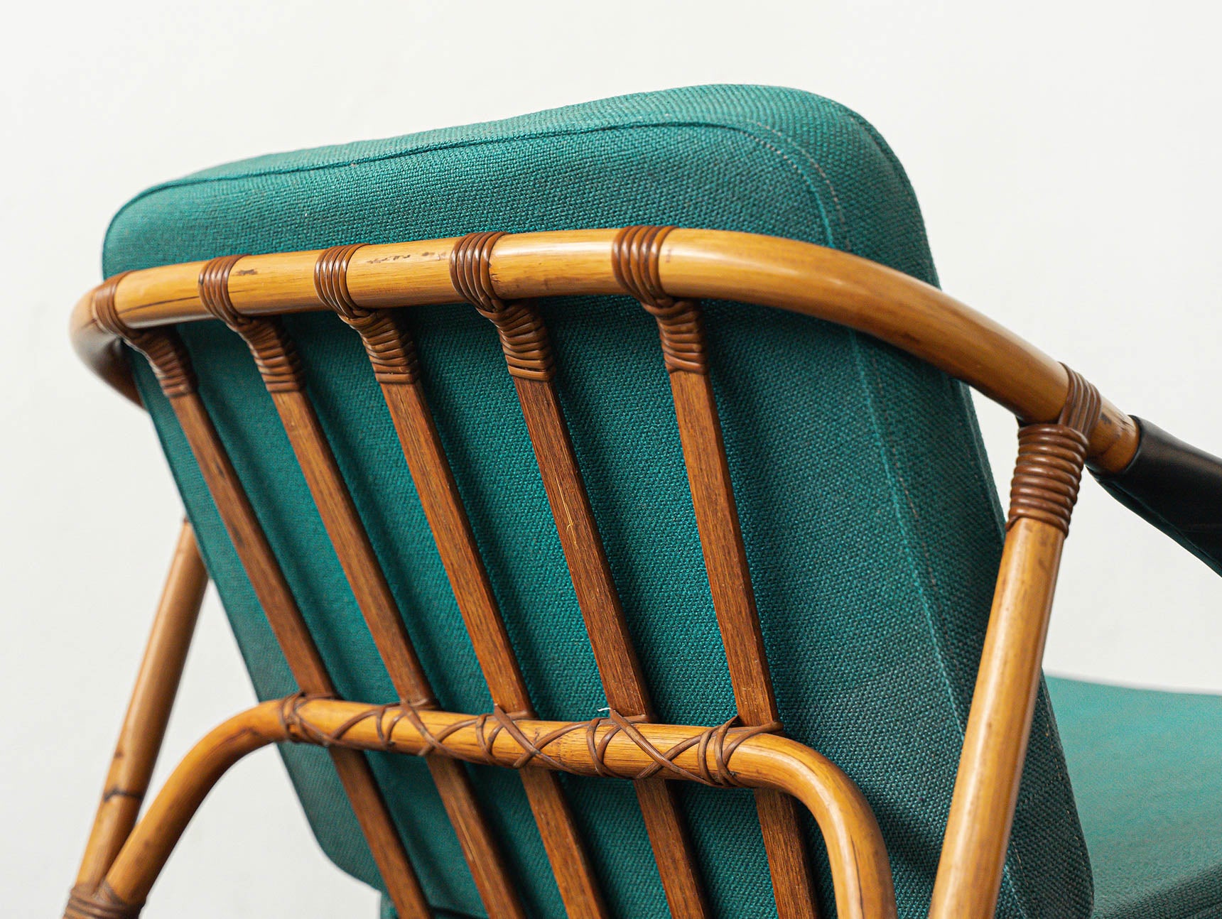 Vintage Yamakawa Rattan Lounge Chair