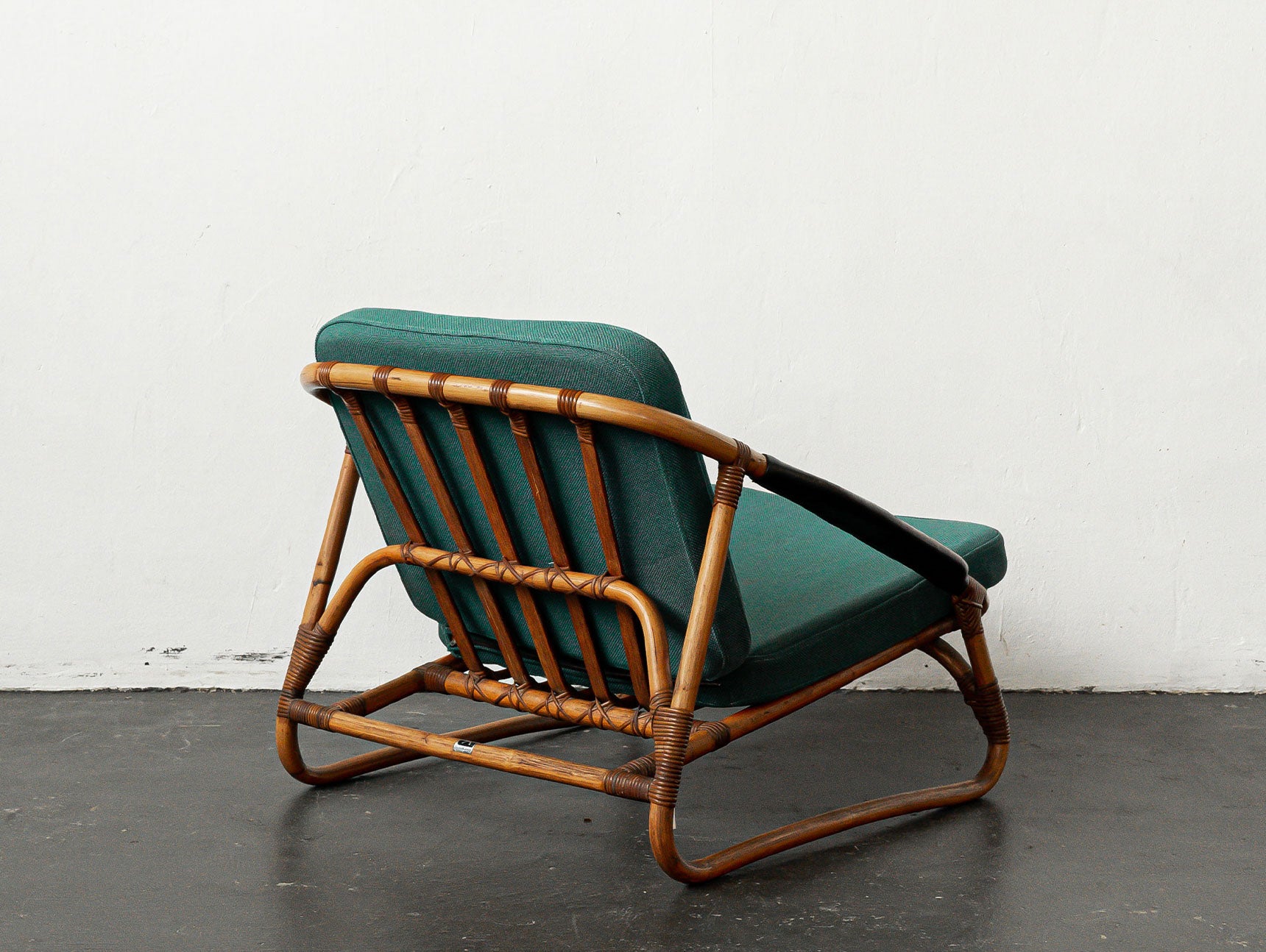 Vintage Yamakawa Rattan Lounge Chair