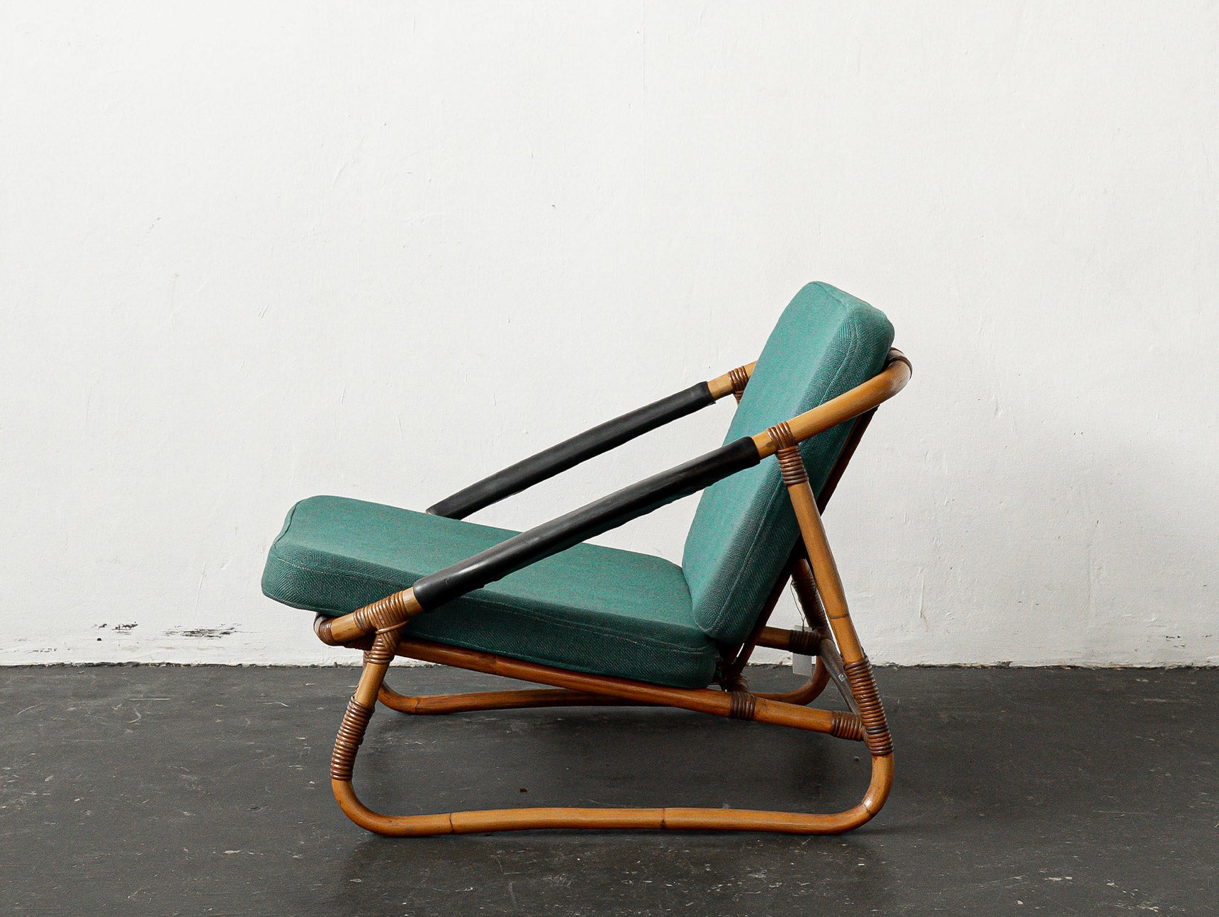 Vintage Yamakawa Rattan Lounge Chair