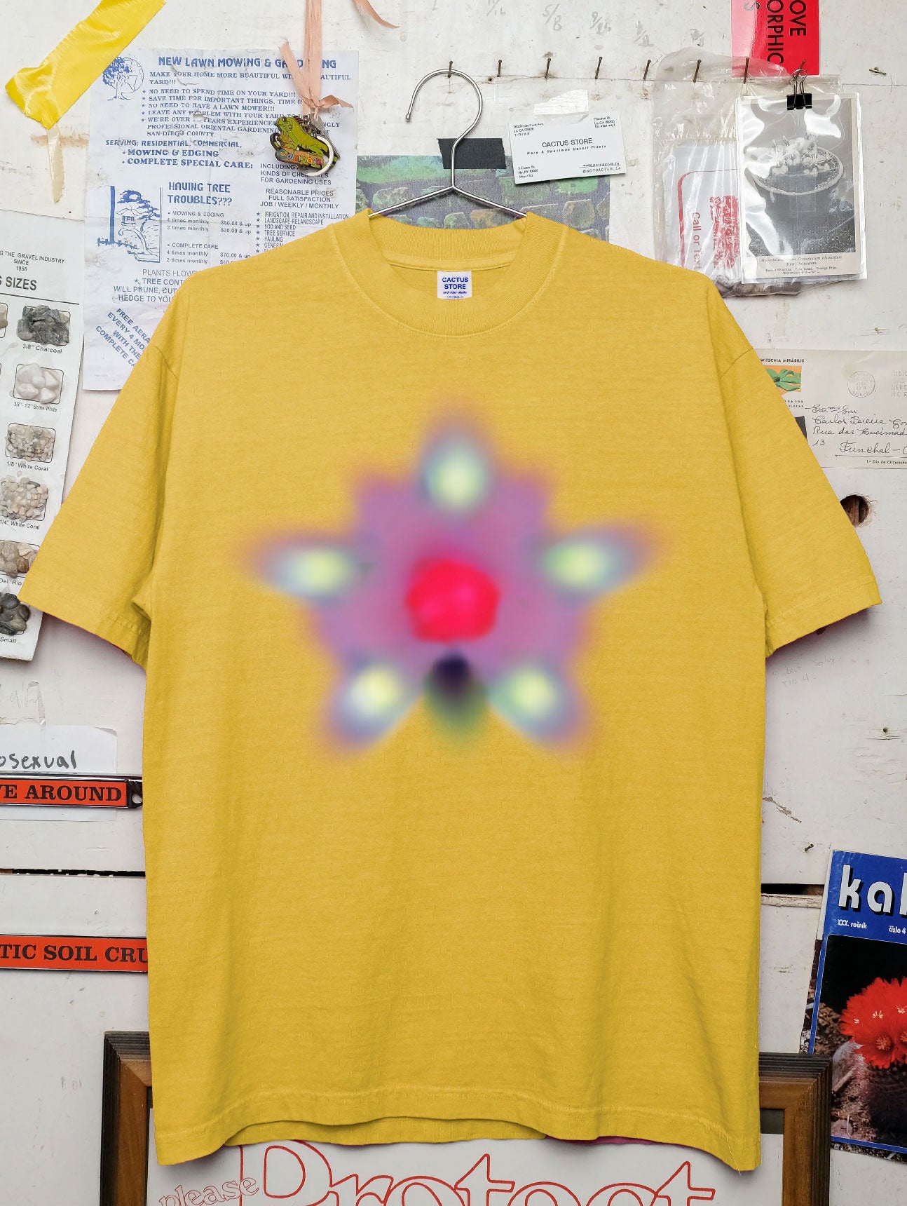 Bee Attractor T-Shirt - Canary