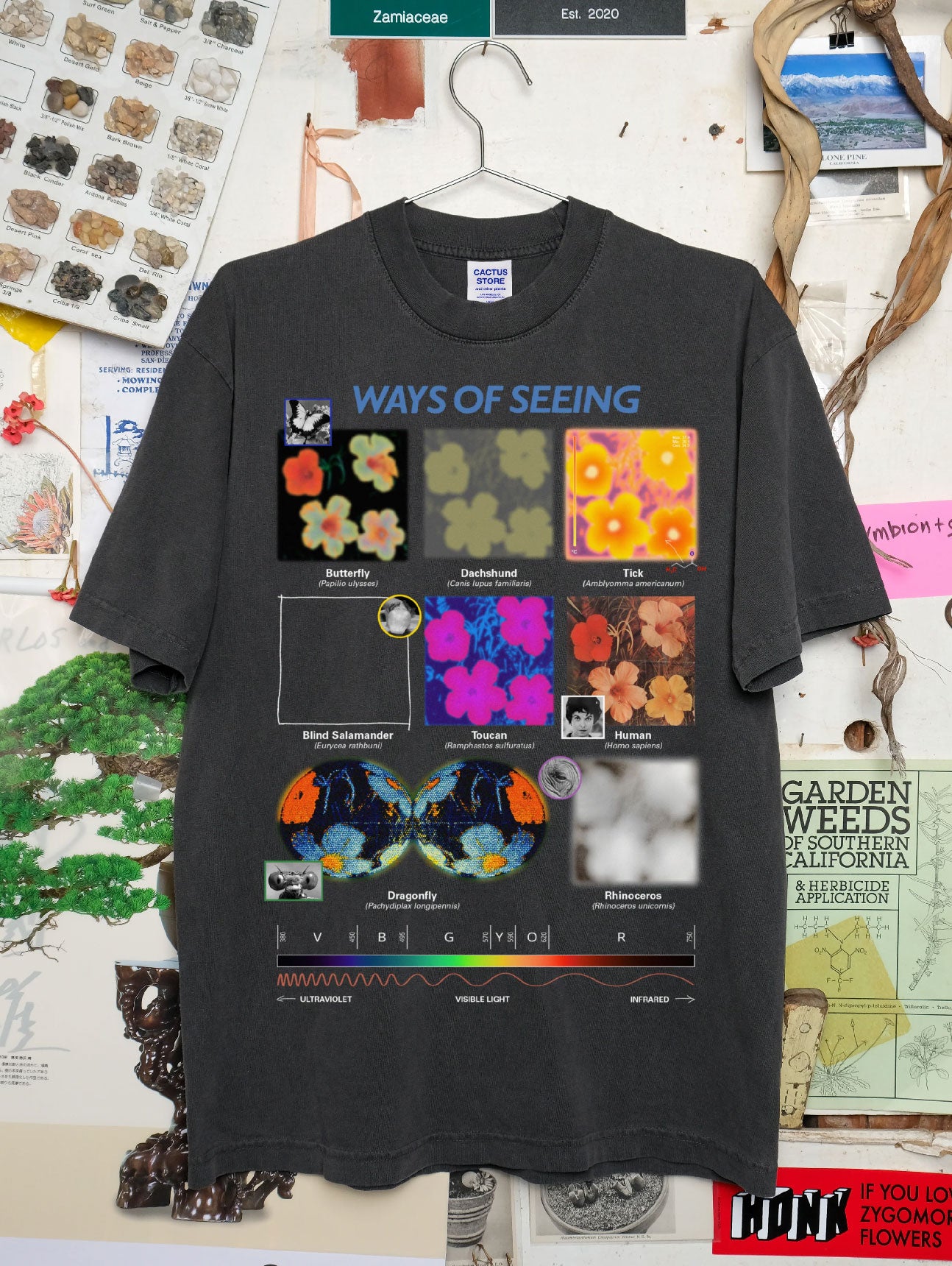 Ways of Seeing T-Shirt - Washed Black