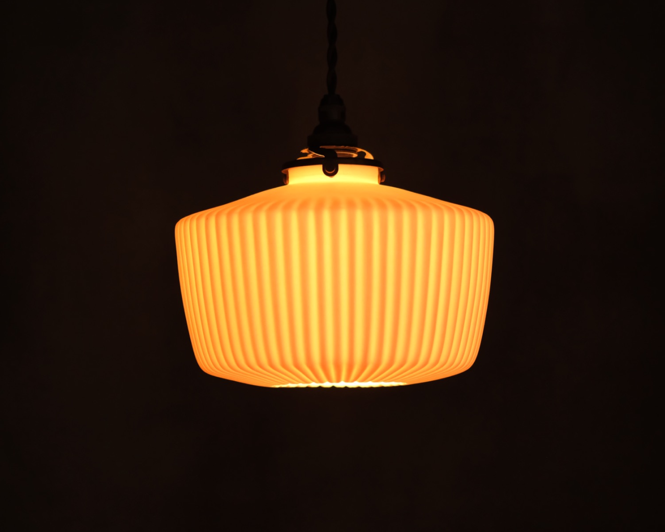 Porcelain Pendant - Arc L (Open)