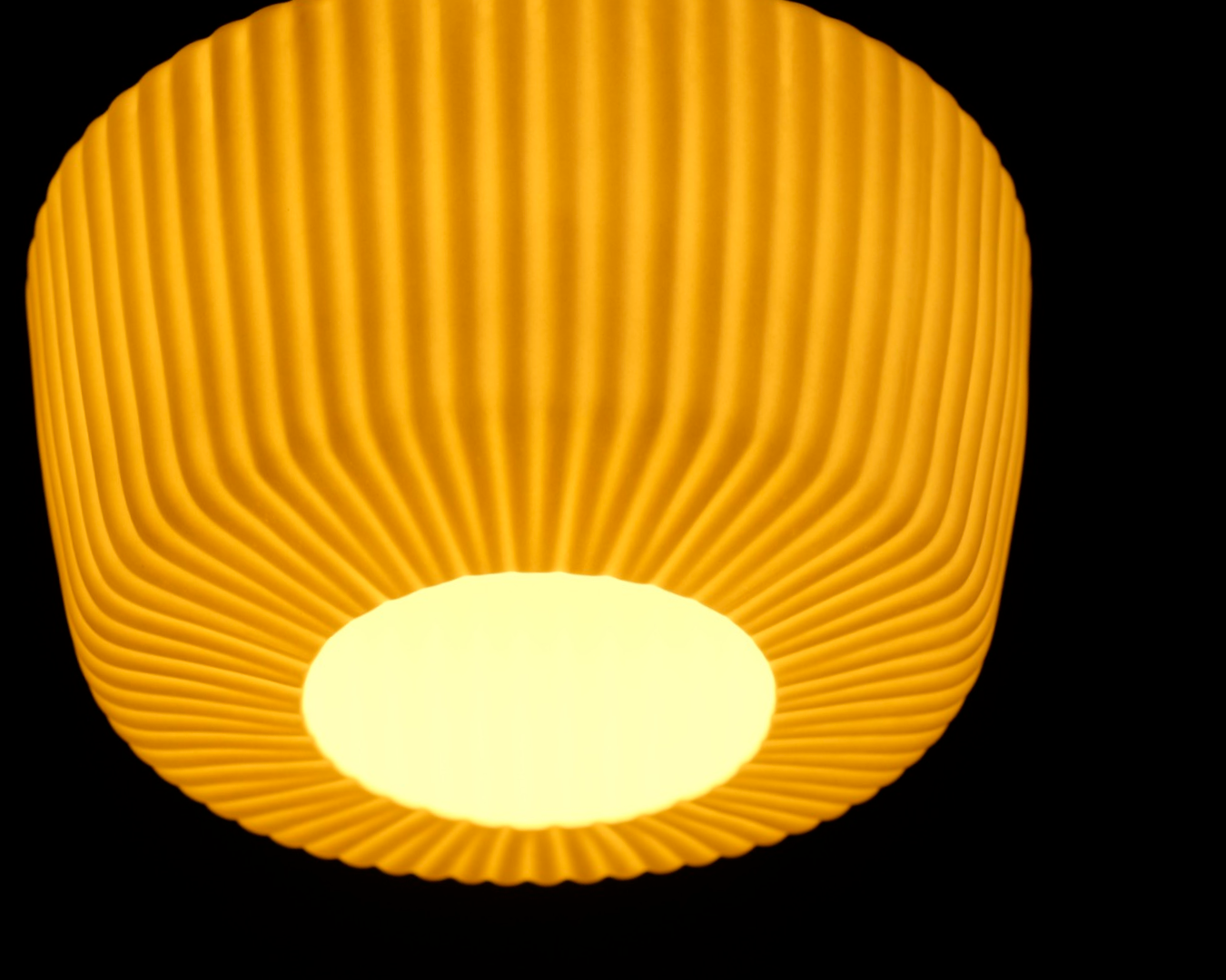 Porcelain Pendant - Arc L (Open)