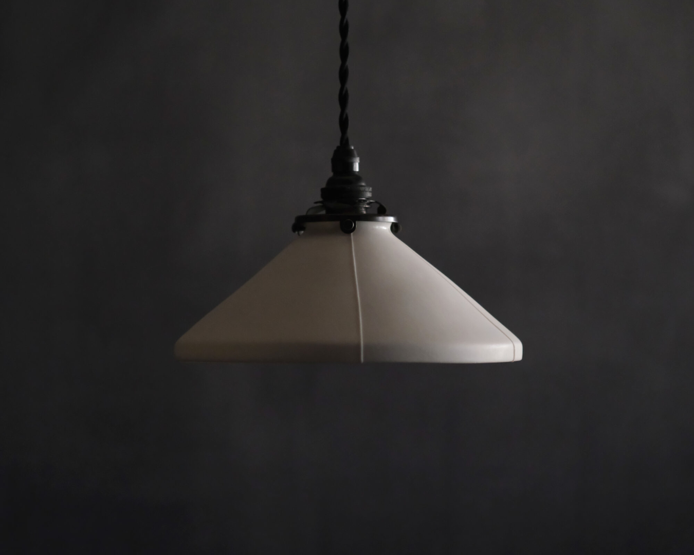 Porcelain Pendant - Cone M (Open)