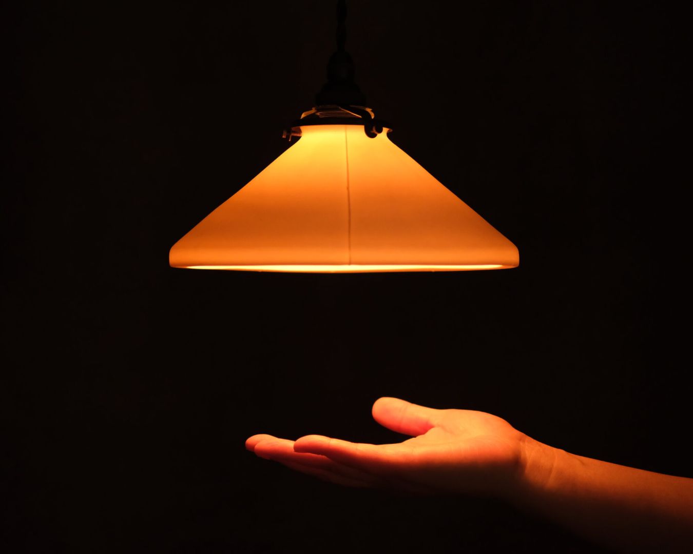 Porcelain Pendant - Cone M (Open)