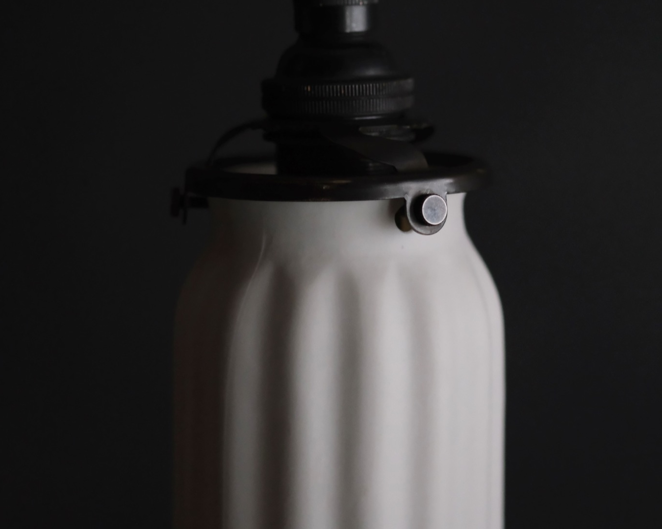 Porcelain Pendant - Draped Slim S