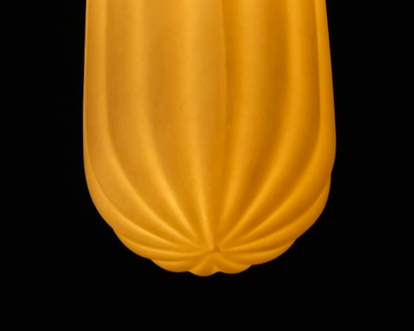 Porcelain Pendant - Draped Slim S