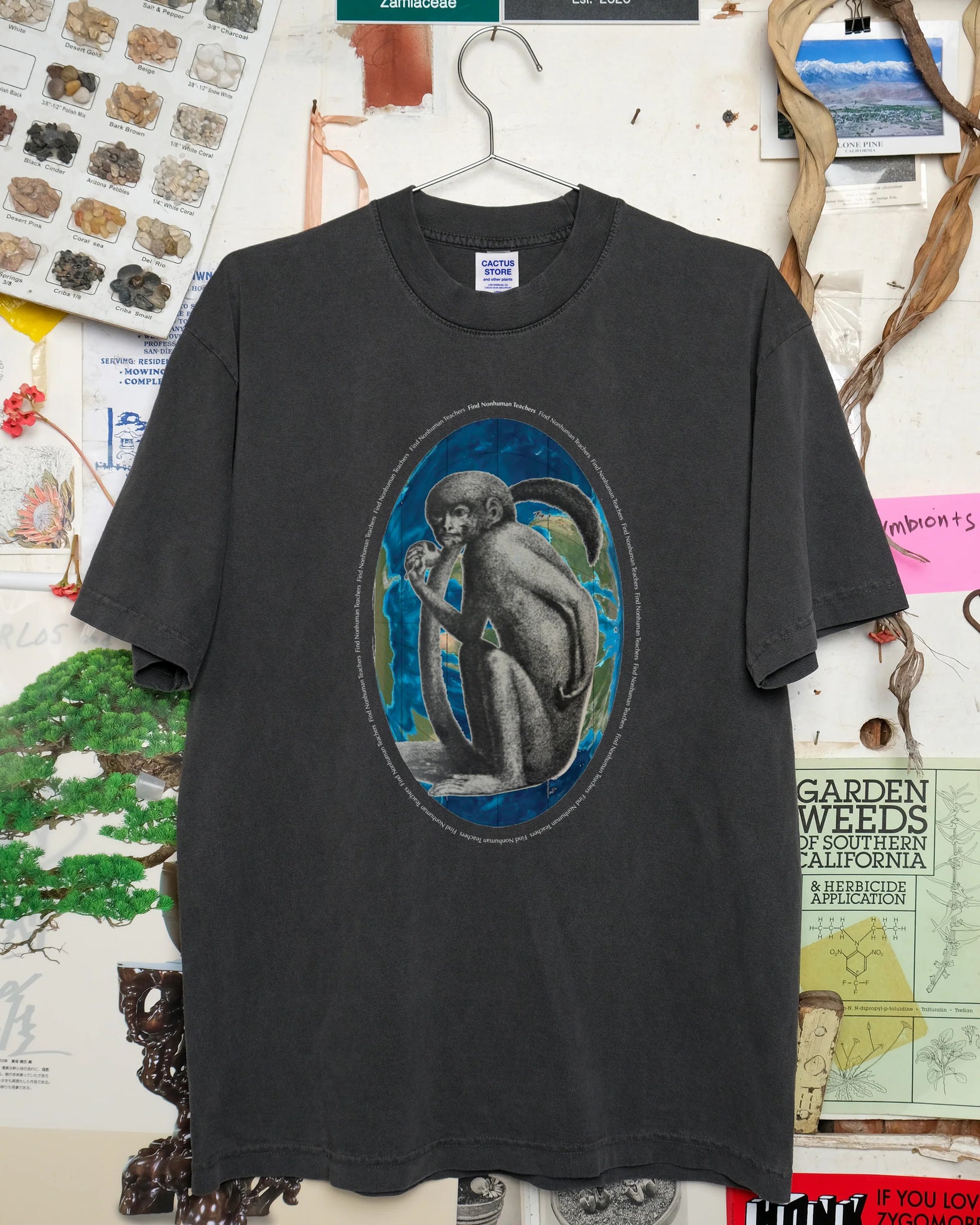 Find Nonhuman Teachers 5: Second Cousins T-Shirt - Black